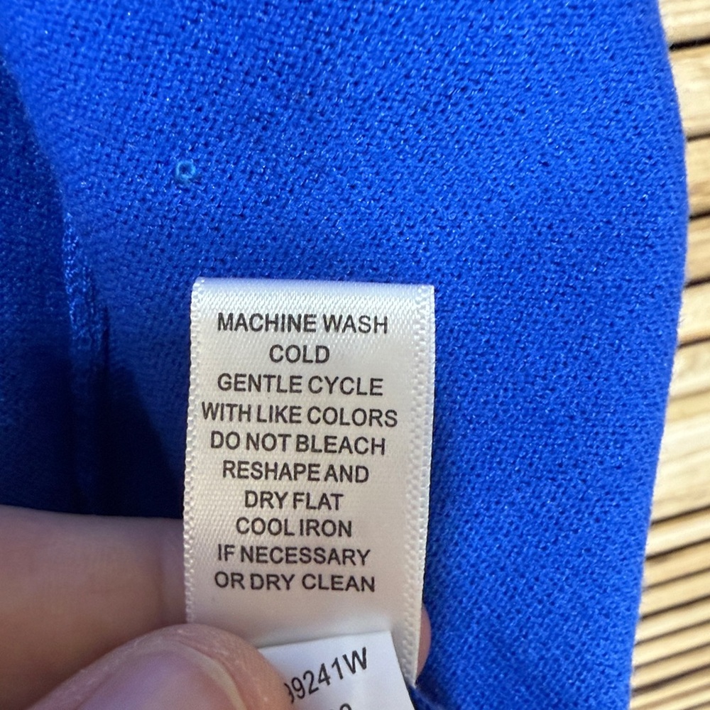 Cable & Gauge Royal Blue Women's Open Cardigan Size 2X - Picture 8 of 9